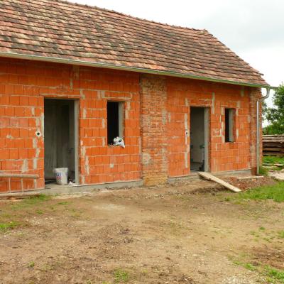 Cseri Porta - az építkezés képei
